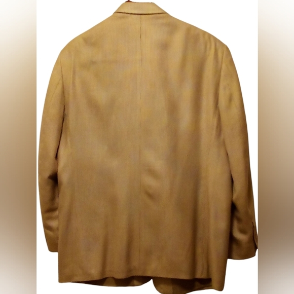 Ralph Lauren - NWOT - Beige, 46 Regular Sport Jacket, 3 Inside Pockets, - Picture 5 of 12
